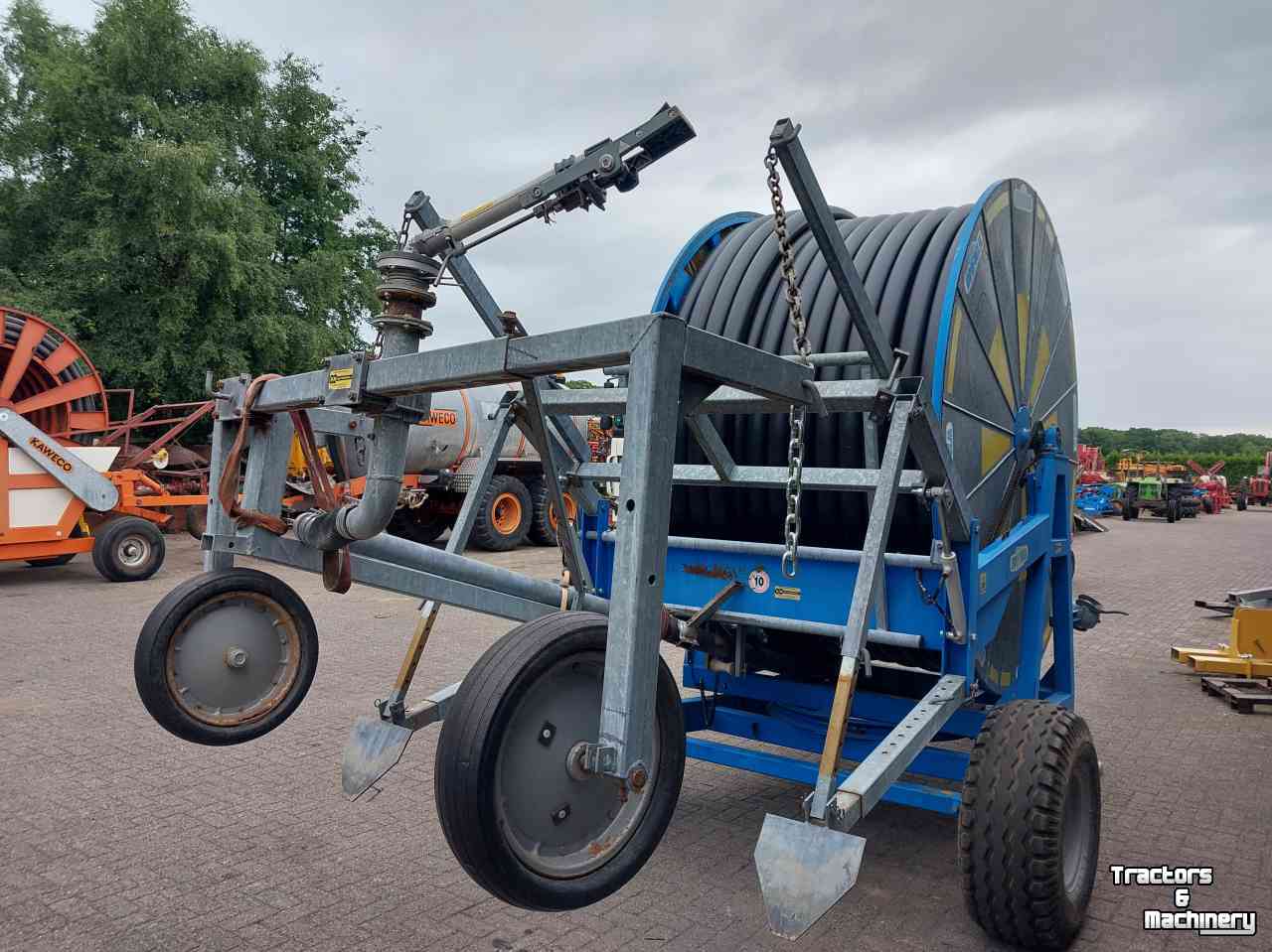 Beregnungsmaschine Idrofoglia 100-400 Beregeningshaspel Met Computer