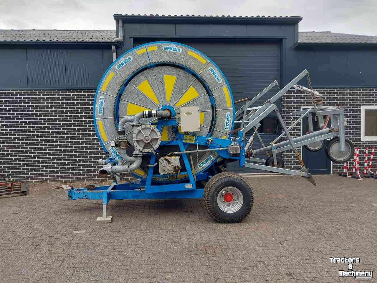 Beregnungsmaschine Idrofoglia 100-400 Beregeningshaspel Met Computer