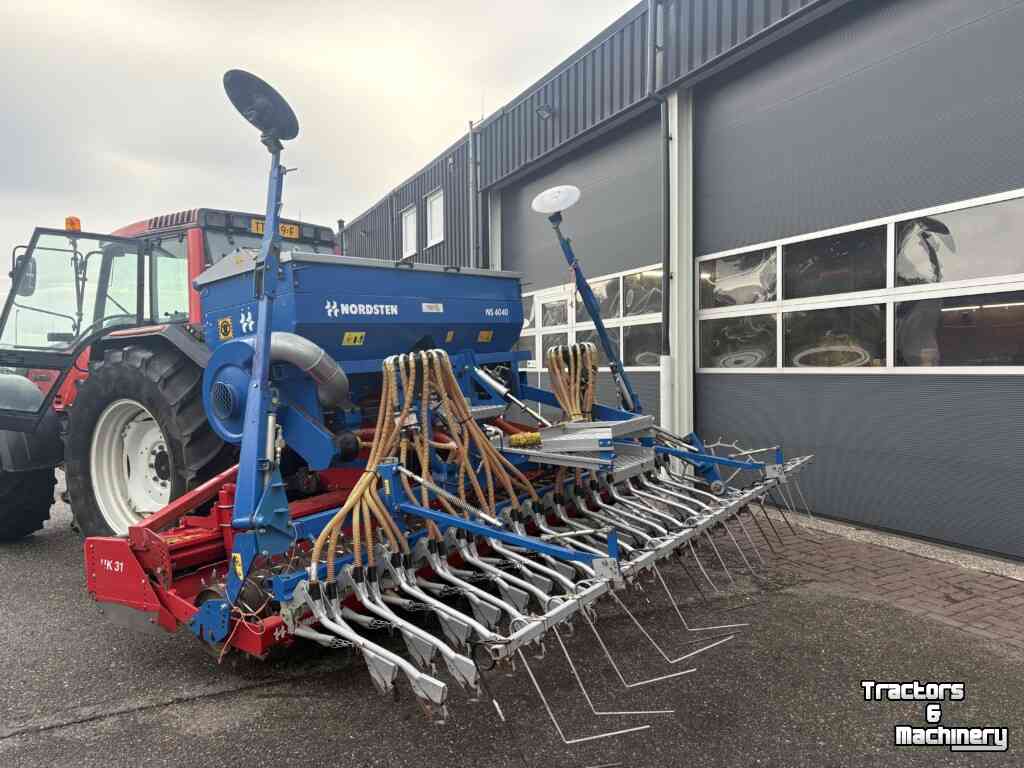 Drillmaschine Howard HK31 Rotorkopeg + Nordsten NS 4040 Zaaimachine