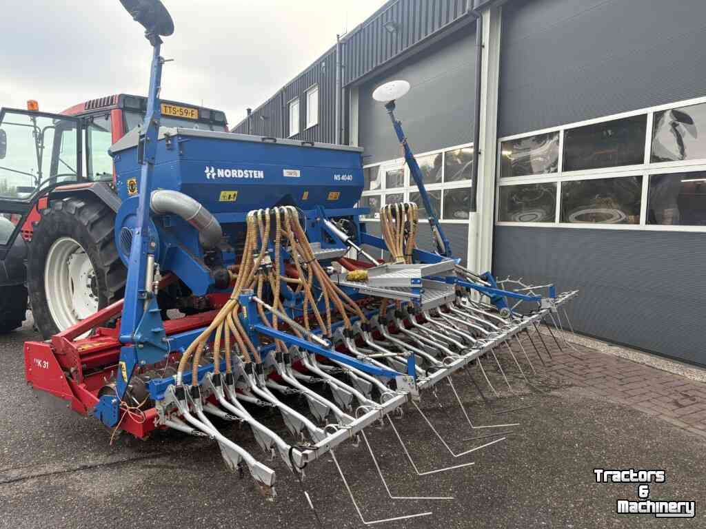 Drillmaschine Howard HK31 Rotorkopeg + Nordsten NS 4040 Zaaimachine