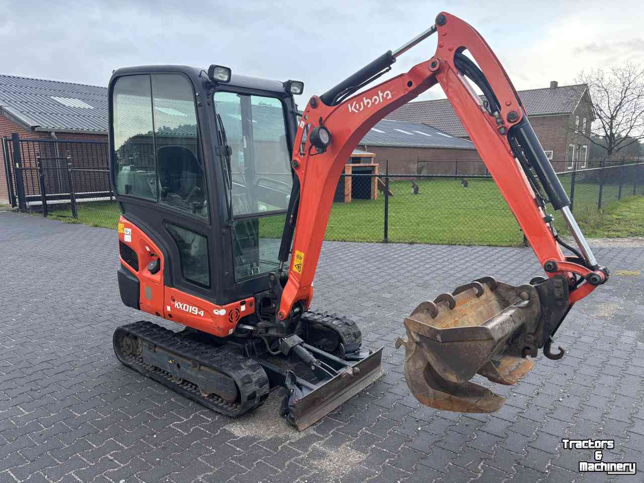 Minibagger Kubota KX019-4 minigraver