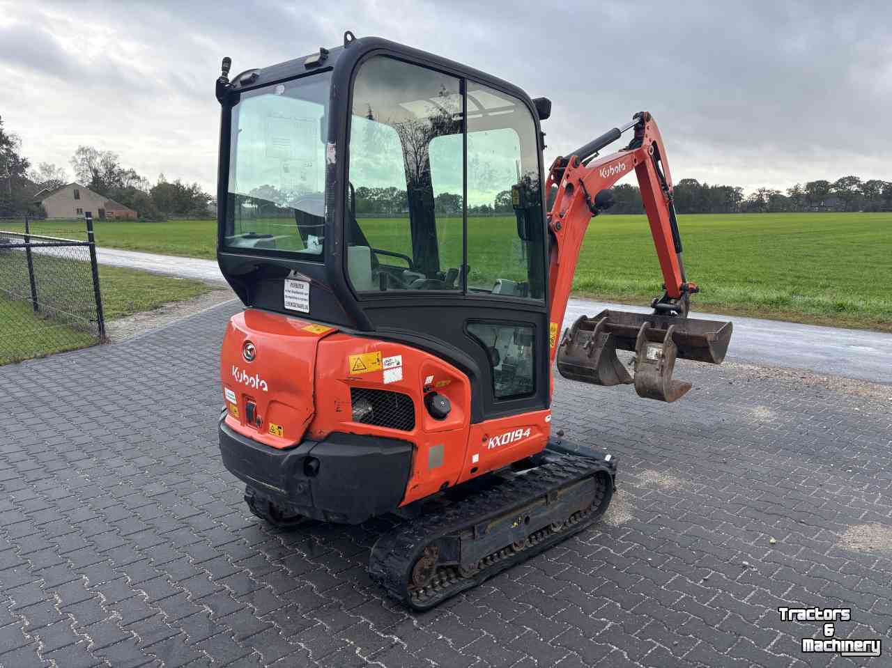 Minibagger Kubota KX019-4 minigraver