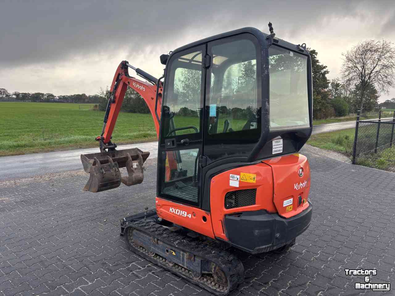 Minibagger Kubota KX019-4 minigraver