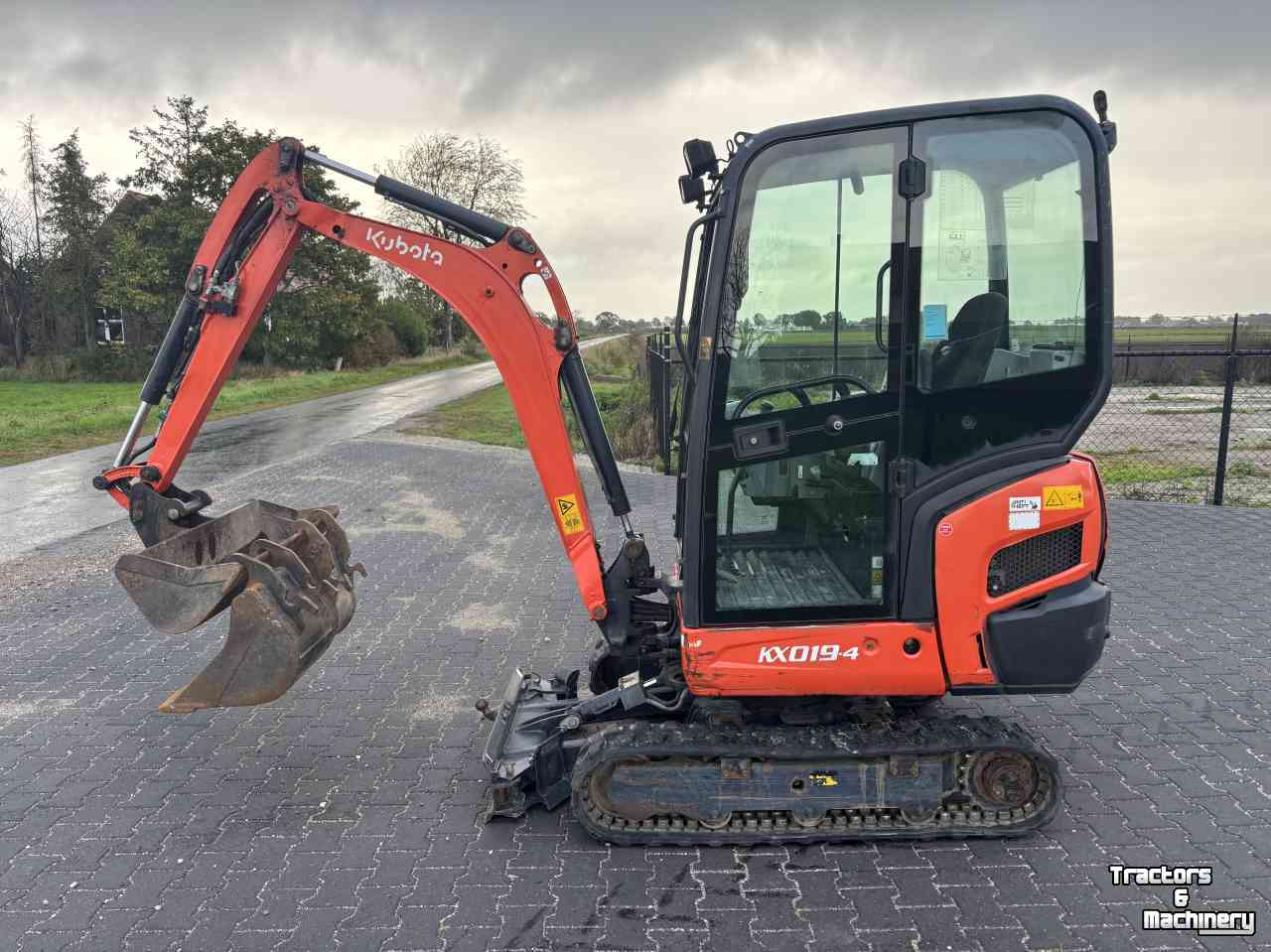 Minibagger Kubota KX019-4 minigraver