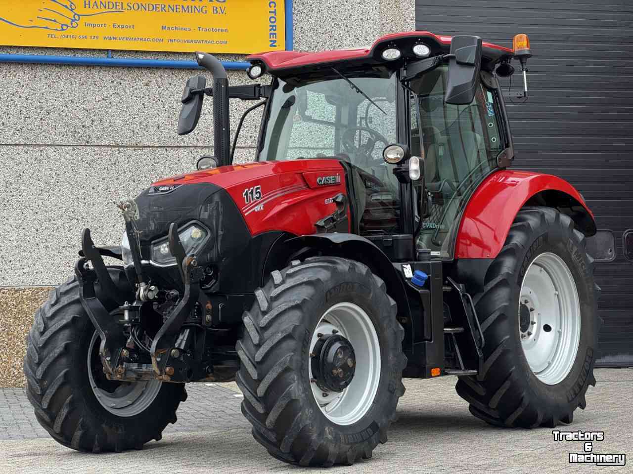 Schlepper / Traktor Case-IH Maxxum 115CVX vario 6cil  Stage V  Hydr. rem  Voorlader steunen vol geveerd