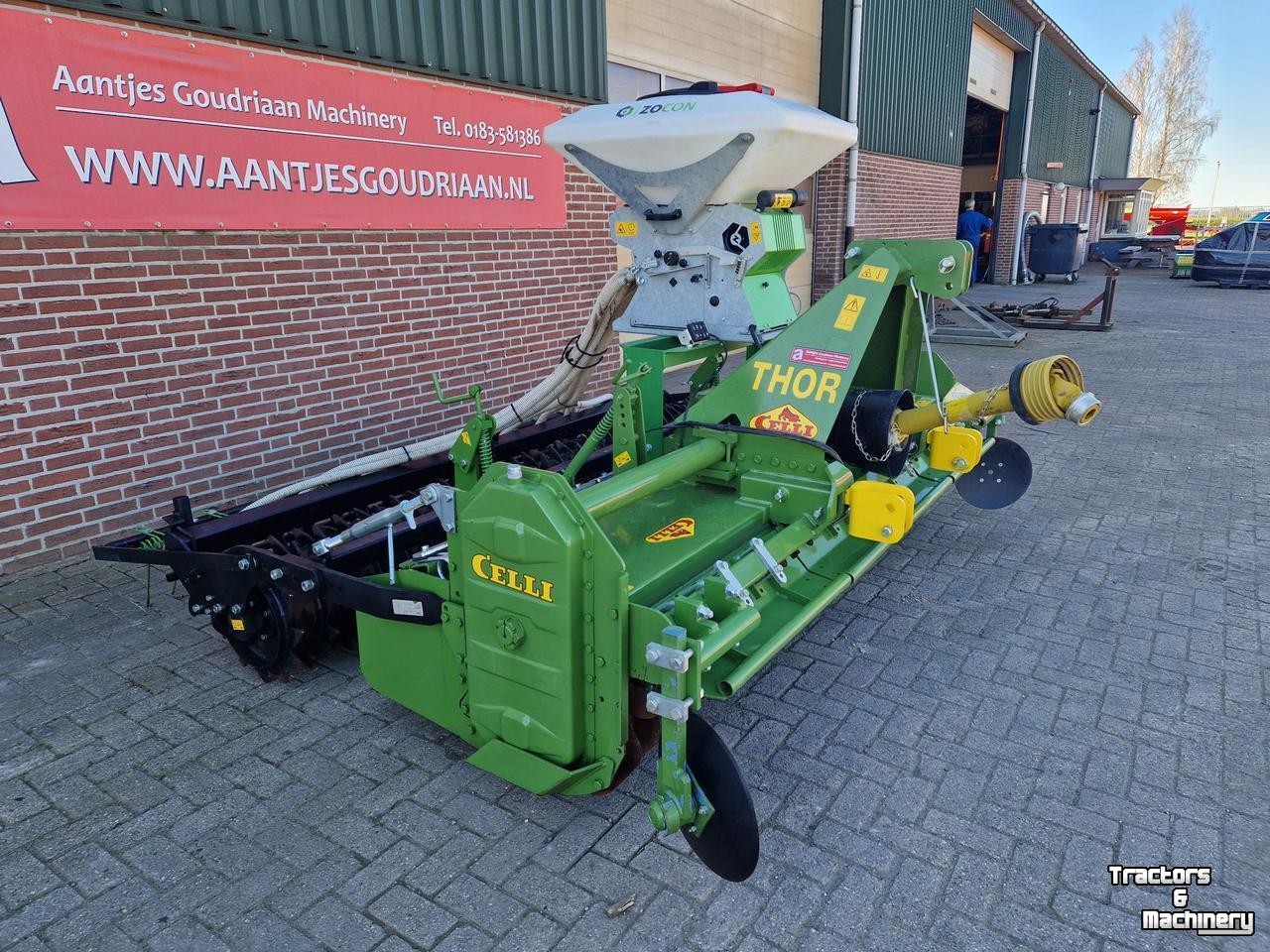 Umkehrfräse Celli Overtopfrees met zaaibak