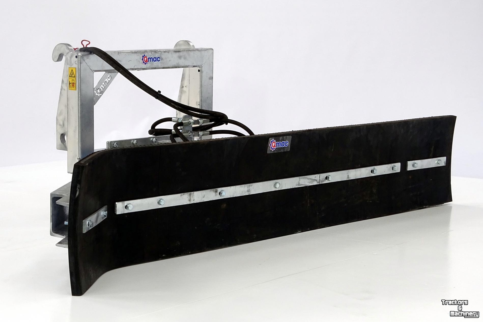 Gummi-Schieber Qmac Rubberschuif Erfschuif Weidemann Modulo Hydraulisch