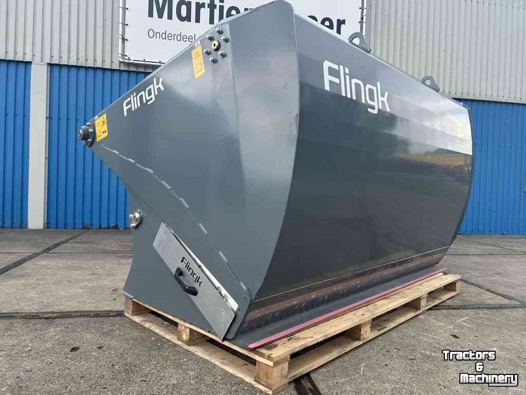Silageschneidezange Flingk KHXL 1724 met JCB Q-Fit