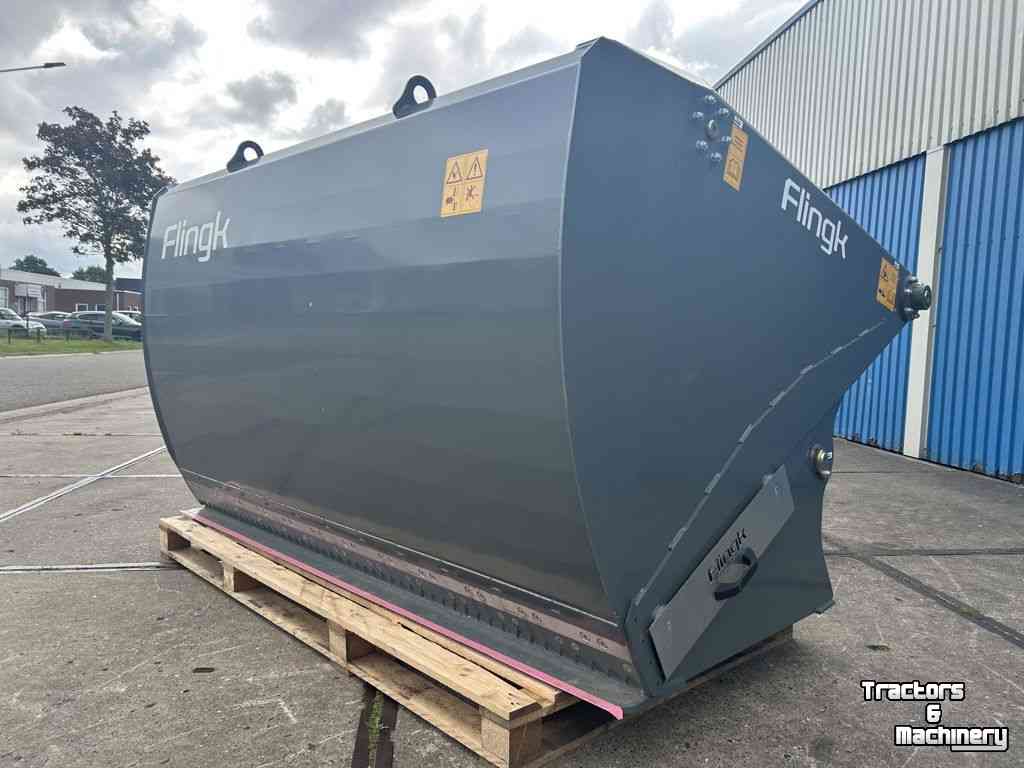 Silageschneidezange Flingk KHXL 1724 met JCB Q-Fit