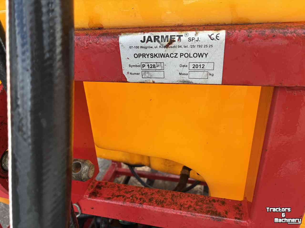 Anbaufeldspritze  Jarmet type P128