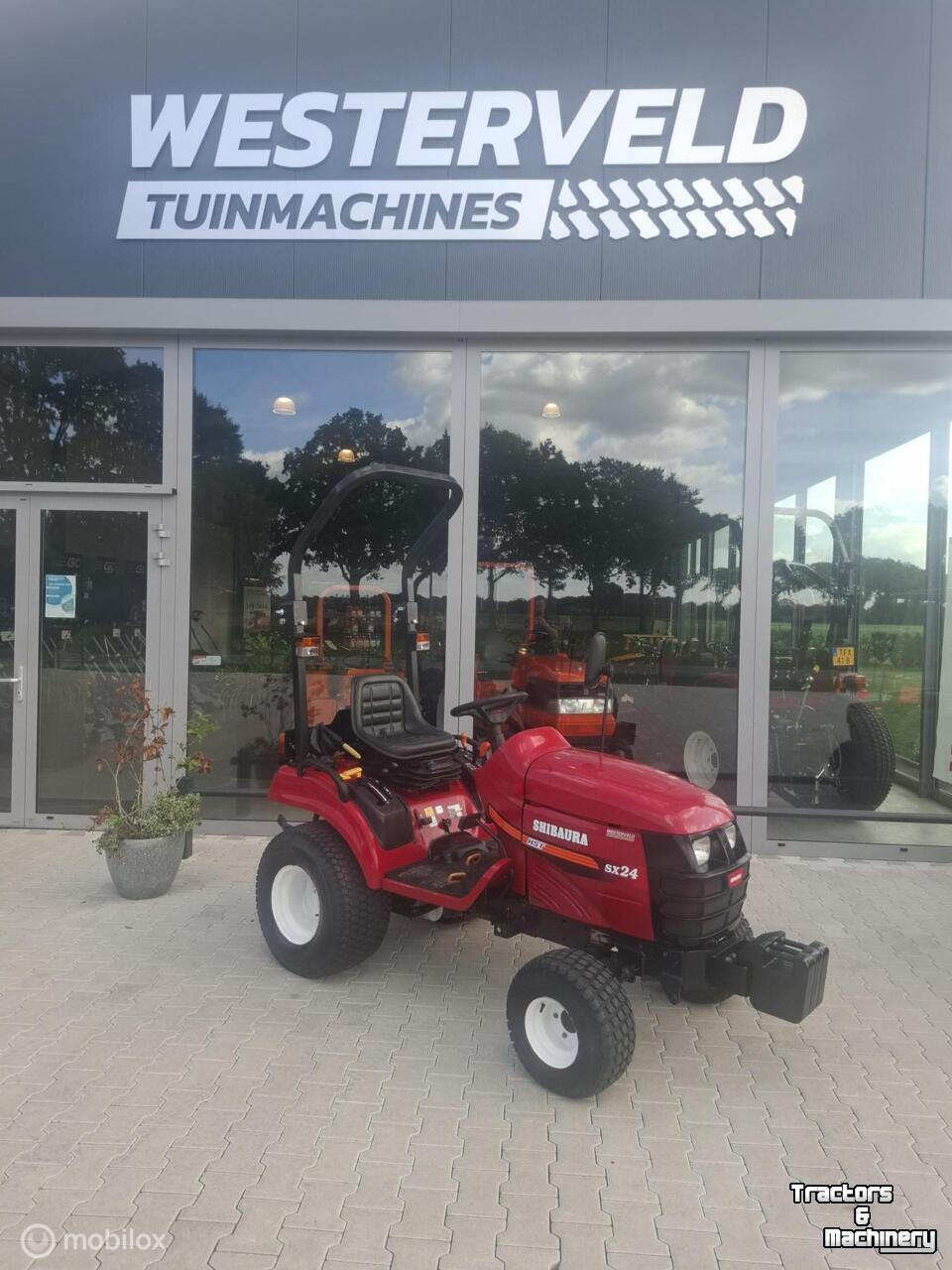 Schlepper / Traktor Shibaura Gebruikte Shibaura SX24 mini tractor 24 pk hst 85 uur!