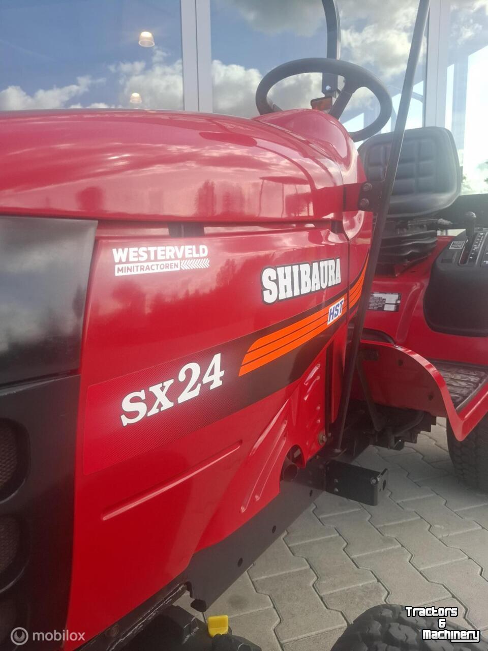Schlepper / Traktor Shibaura Gebruikte Shibaura SX24 mini tractor 24 pk hst 85 uur!