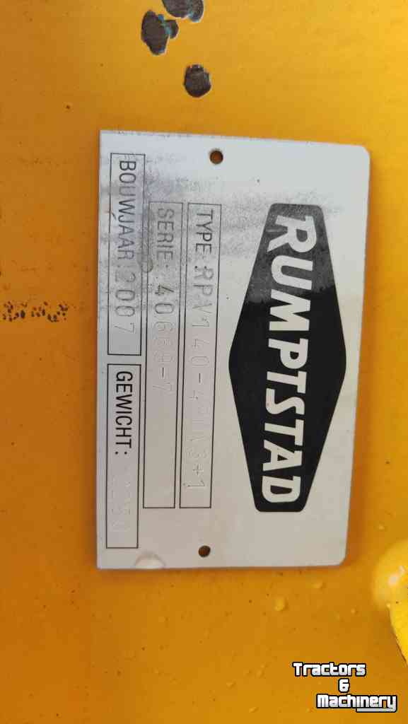 Pflüge Rumptstad RPV140-480 3 schaar