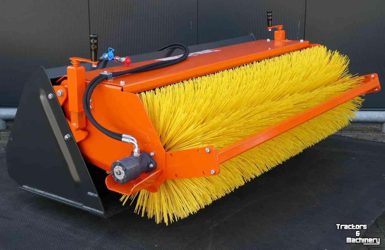 Kehrmaschine Hofstede Bakveegmachine frontlader shovel bak veegmachine compact