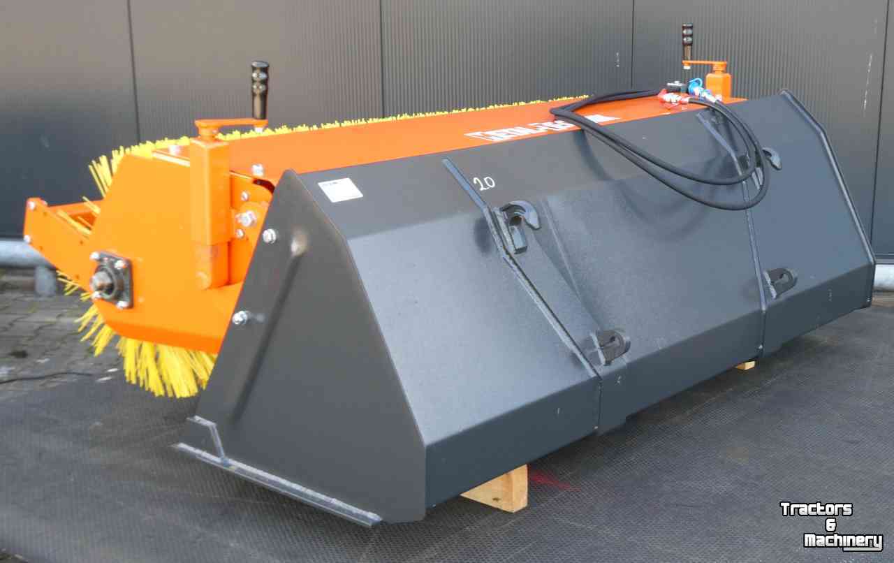 Kehrmaschine Hofstede Bakveegmachine frontlader shovel bak veegmachine compact