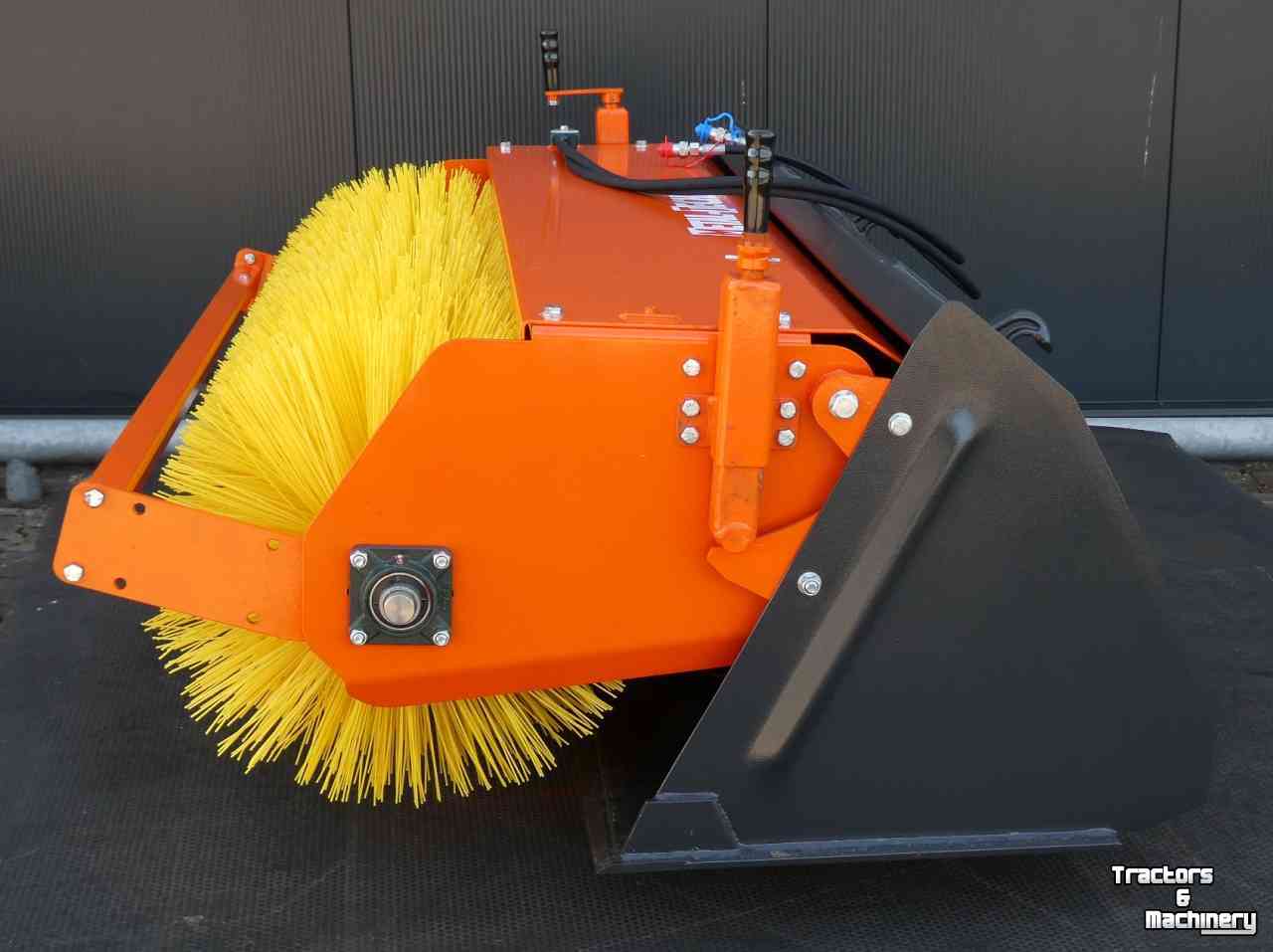 Kehrmaschine Hofstede Bakveegmachine frontlader shovel bak veegmachine compact