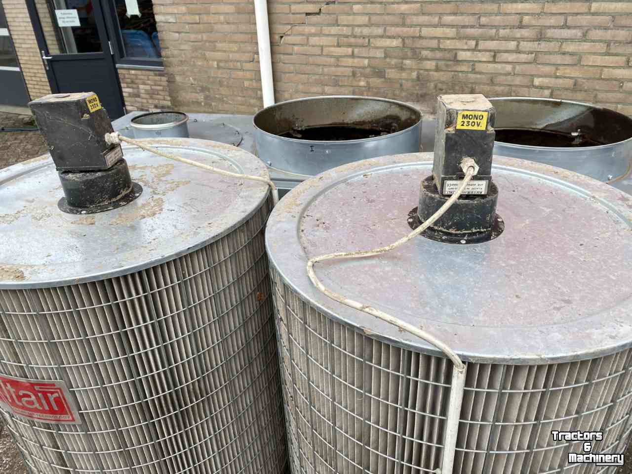 Lagerraum Ventilationgeräte Jongejans Afzuigsysteem, filtersysteem, afzuiging