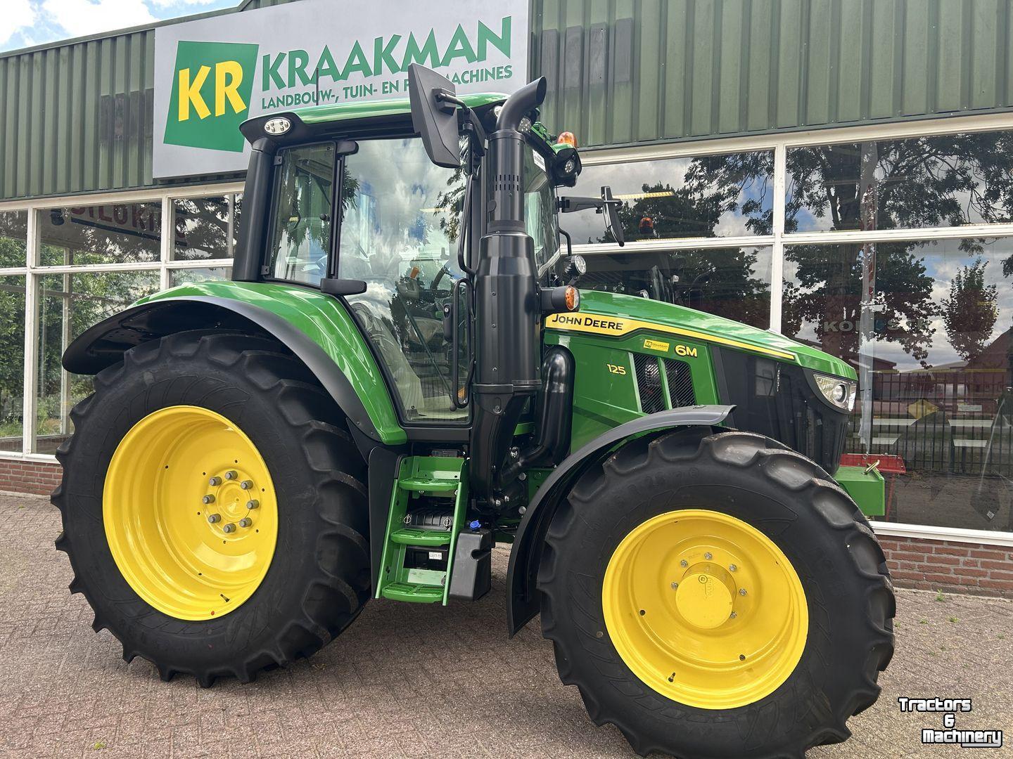 Schlepper / Traktor John Deere 6M 125