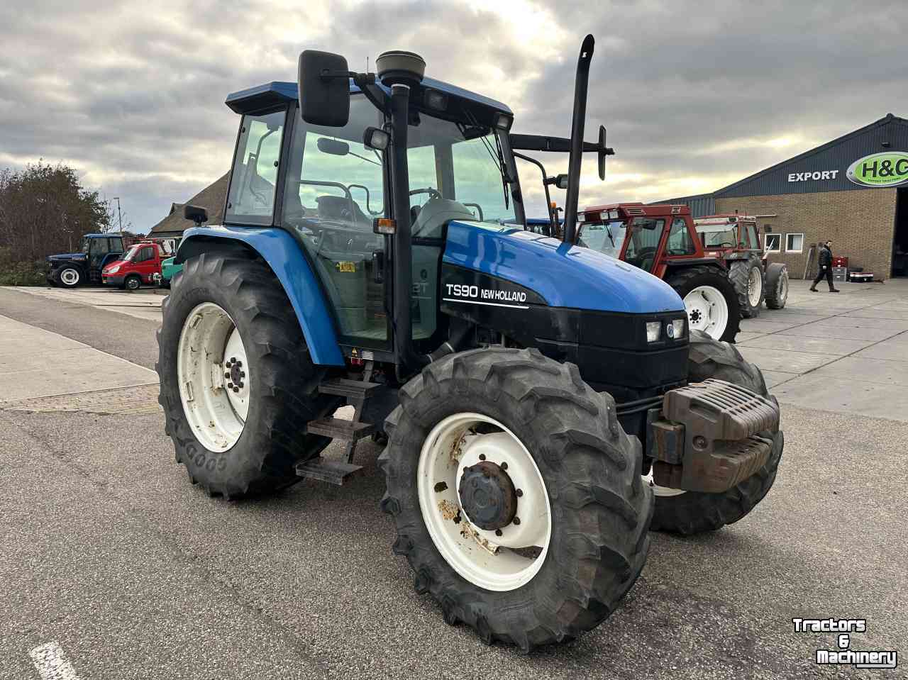 Schlepper / Traktor New Holland TS90