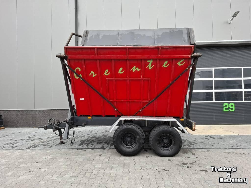 Hackschnitzelwagen Greentec HK 16/12 Hoogkipper