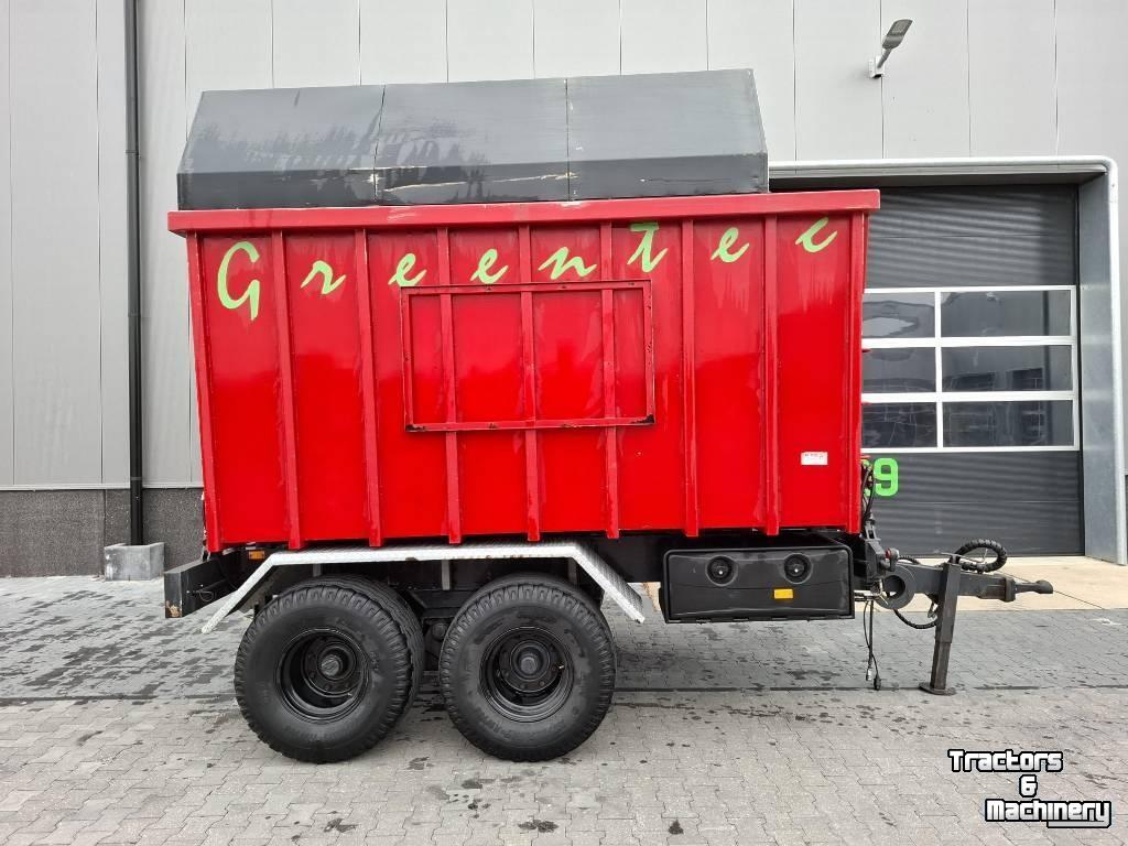 Hackschnitzelwagen Greentec HK 16/12 Hoogkipper