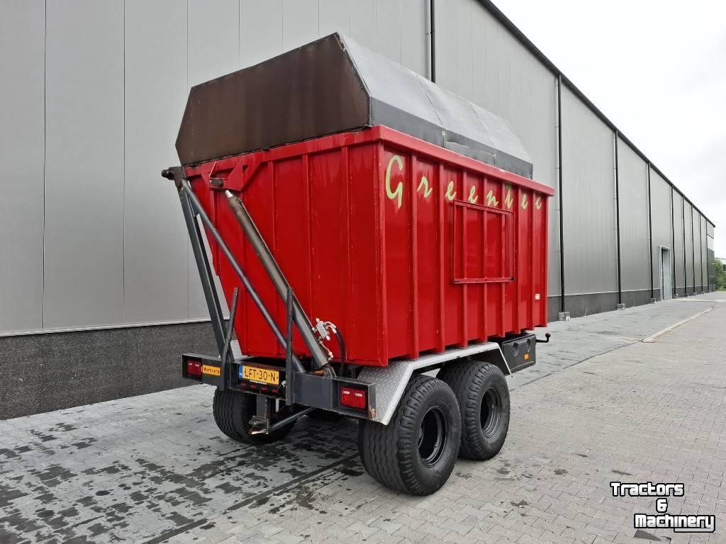 Hackschnitzelwagen Greentec HK 16/12 Hoogkipper