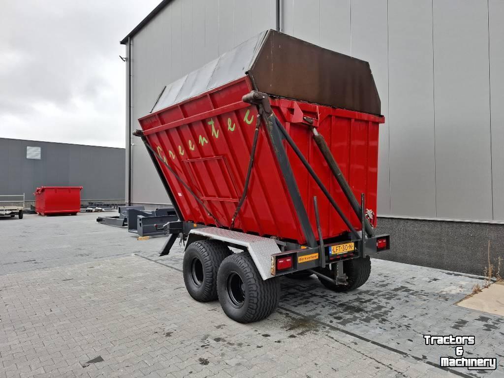 Hackschnitzelwagen Greentec HK 16/12 Hoogkipper