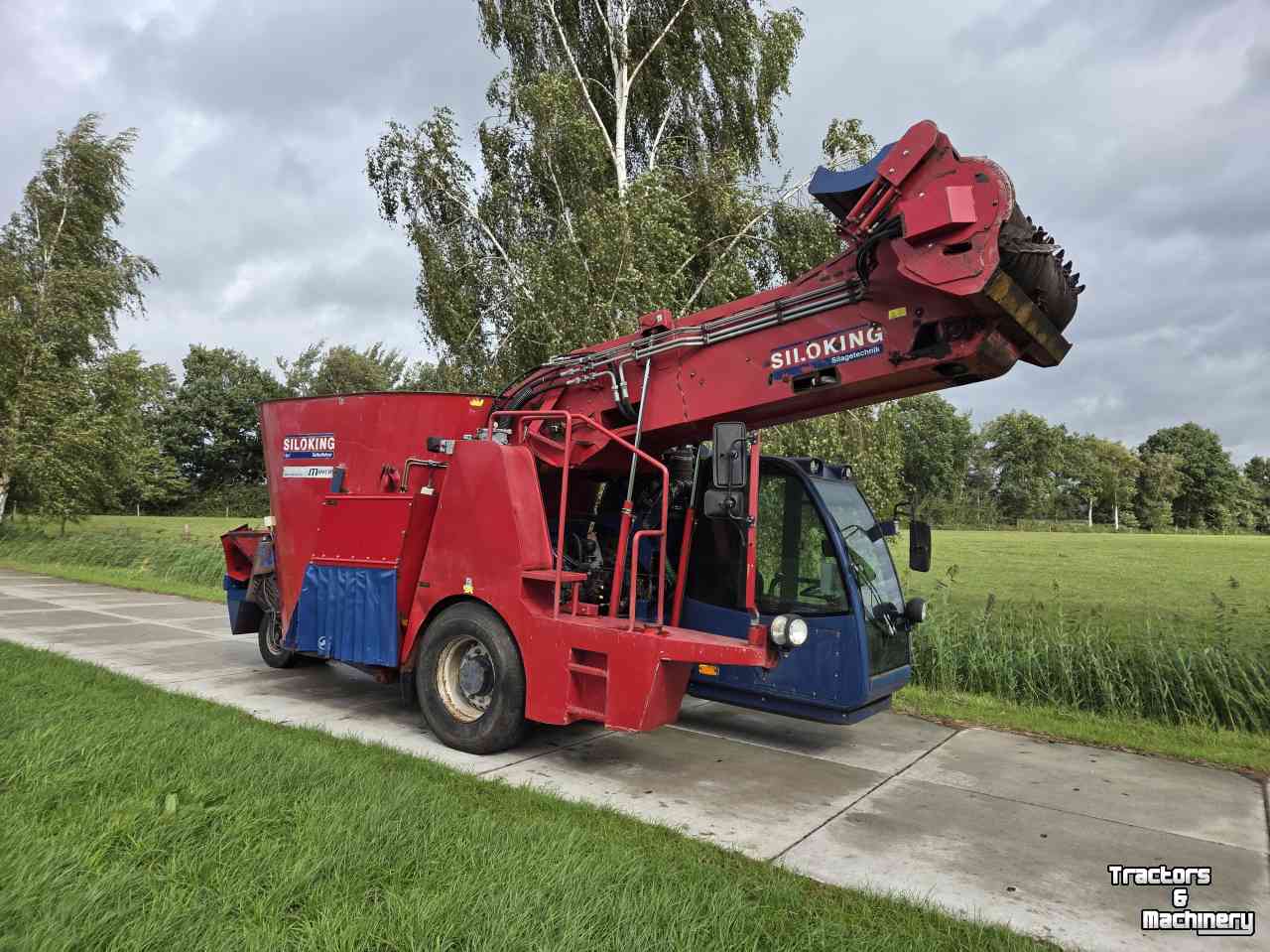 Selbstfahrende Futtermischwagen Siloking SF13 zelfrijdende voermengwagen