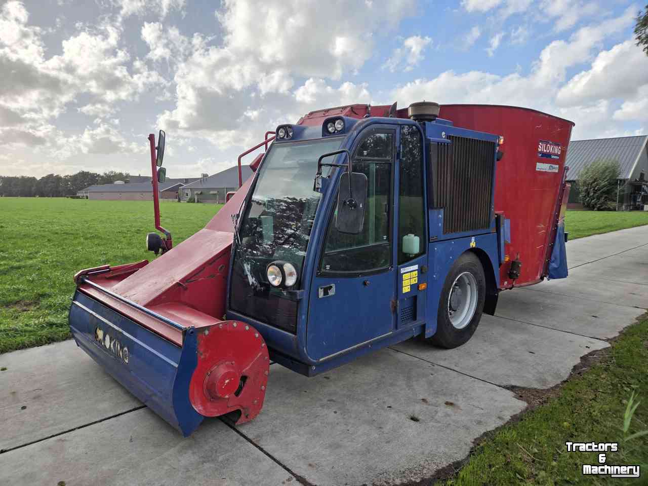Selbstfahrende Futtermischwagen Siloking SF13 zelfrijdende voermengwagen