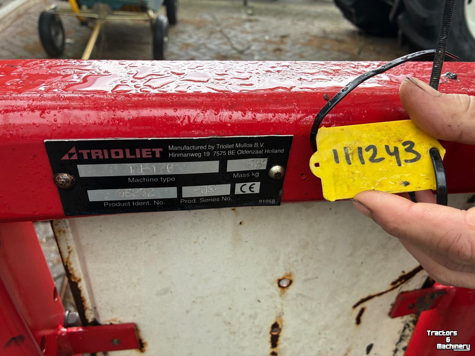 Siloblockschneider Trioliet TU 170 kuilsnijder