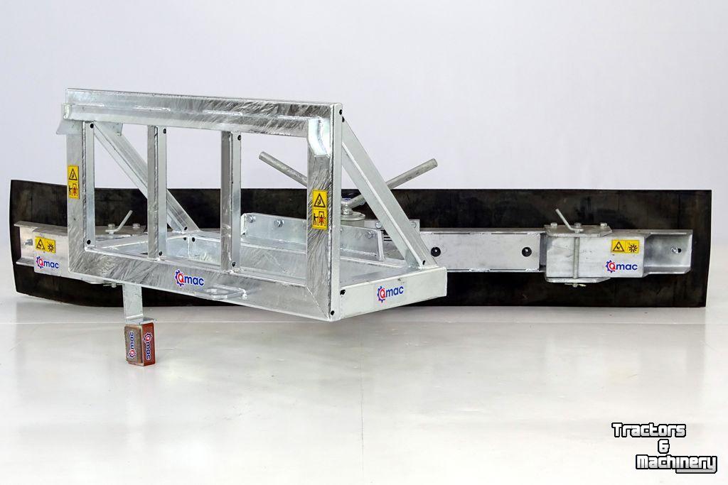 Gummi-Schieber Qmac 180 MECH SCHUIN + HOEK FUCHS BORD