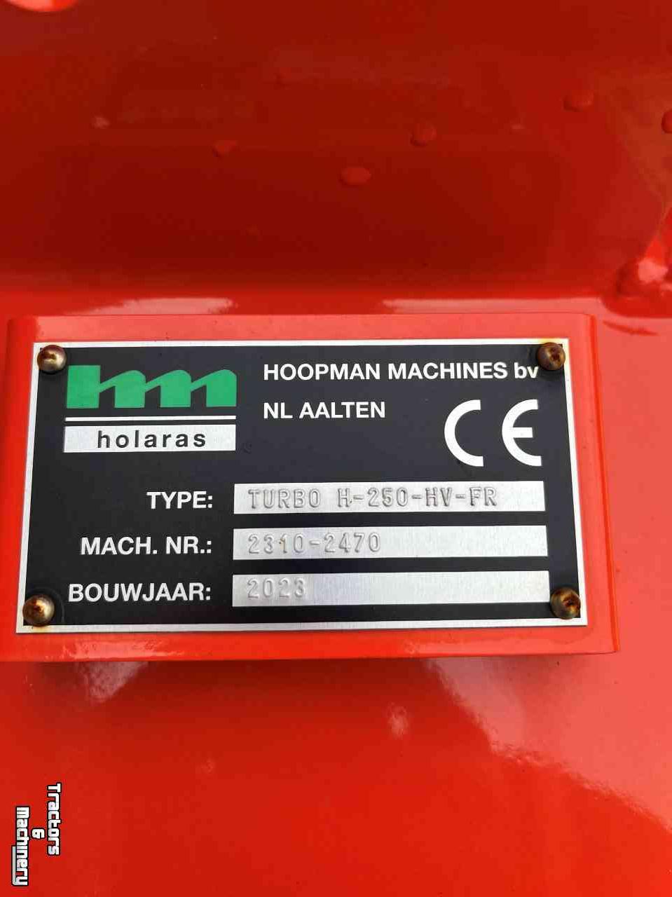 Kehr- und Kehrsaugmaschinen Holaras Turbo-H-250-HV-FR Veegmachine Holaras