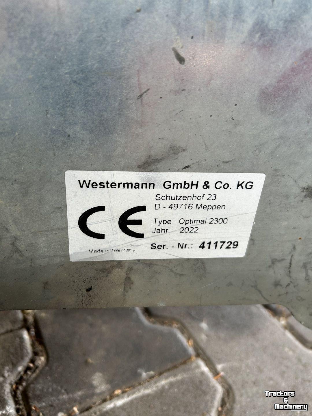 Kehrmaschine Westermann Overig