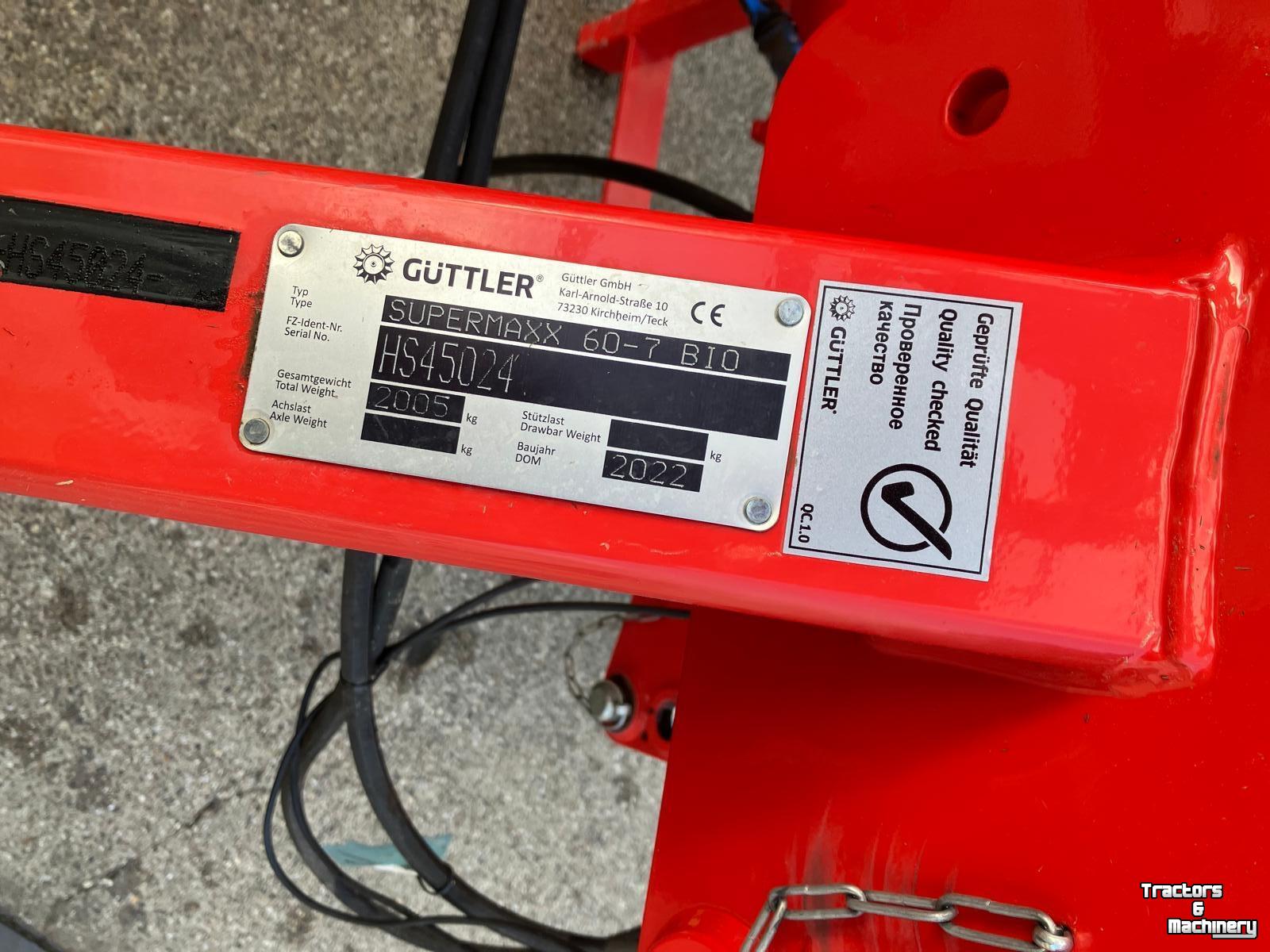Grubber Güttler Super Maxx 60-7 Bio 
