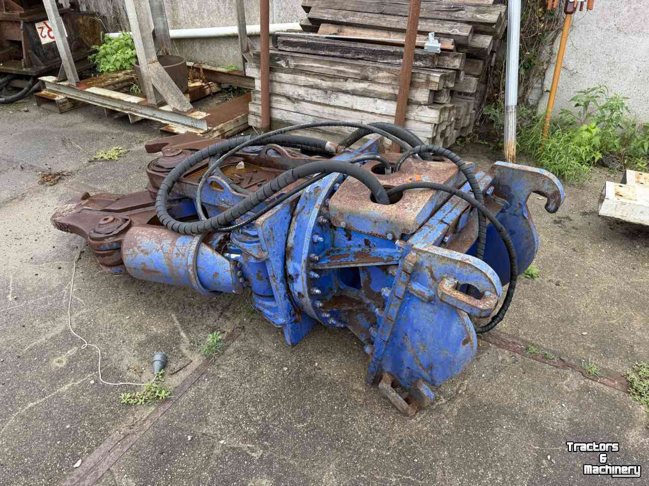 Beton Pulverisierer  SV Vergruizer | Betonschaar | Combischaar | Knipschaar met Hydraulische rotator