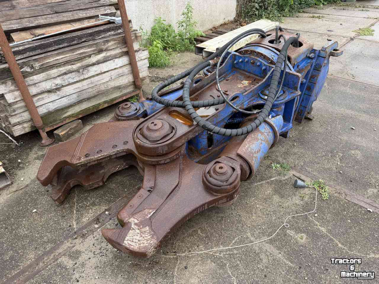 Beton Pulverisierer  SV Vergruizer | Betonschaar | Combischaar | Knipschaar met Hydraulische rotator