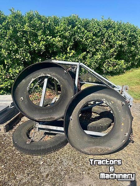Weide-belüfter / Weide-egge  Weidesleep - Gegalvaniseerd 4.00 meter