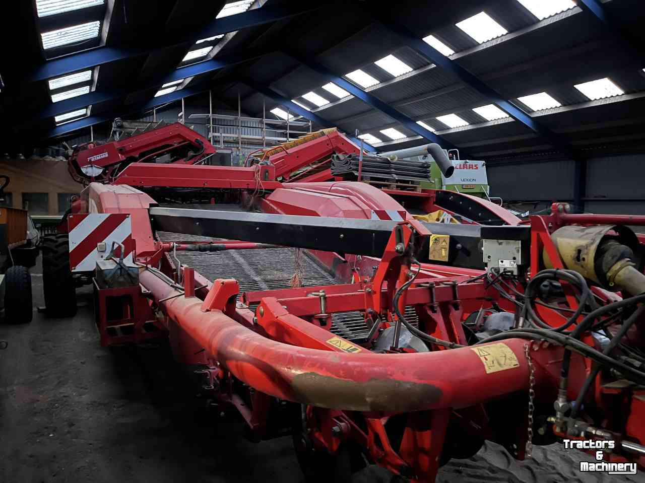 Kartoffelroder Grimme GT 170 | wielaandrijving |vario axiaal | graafmat