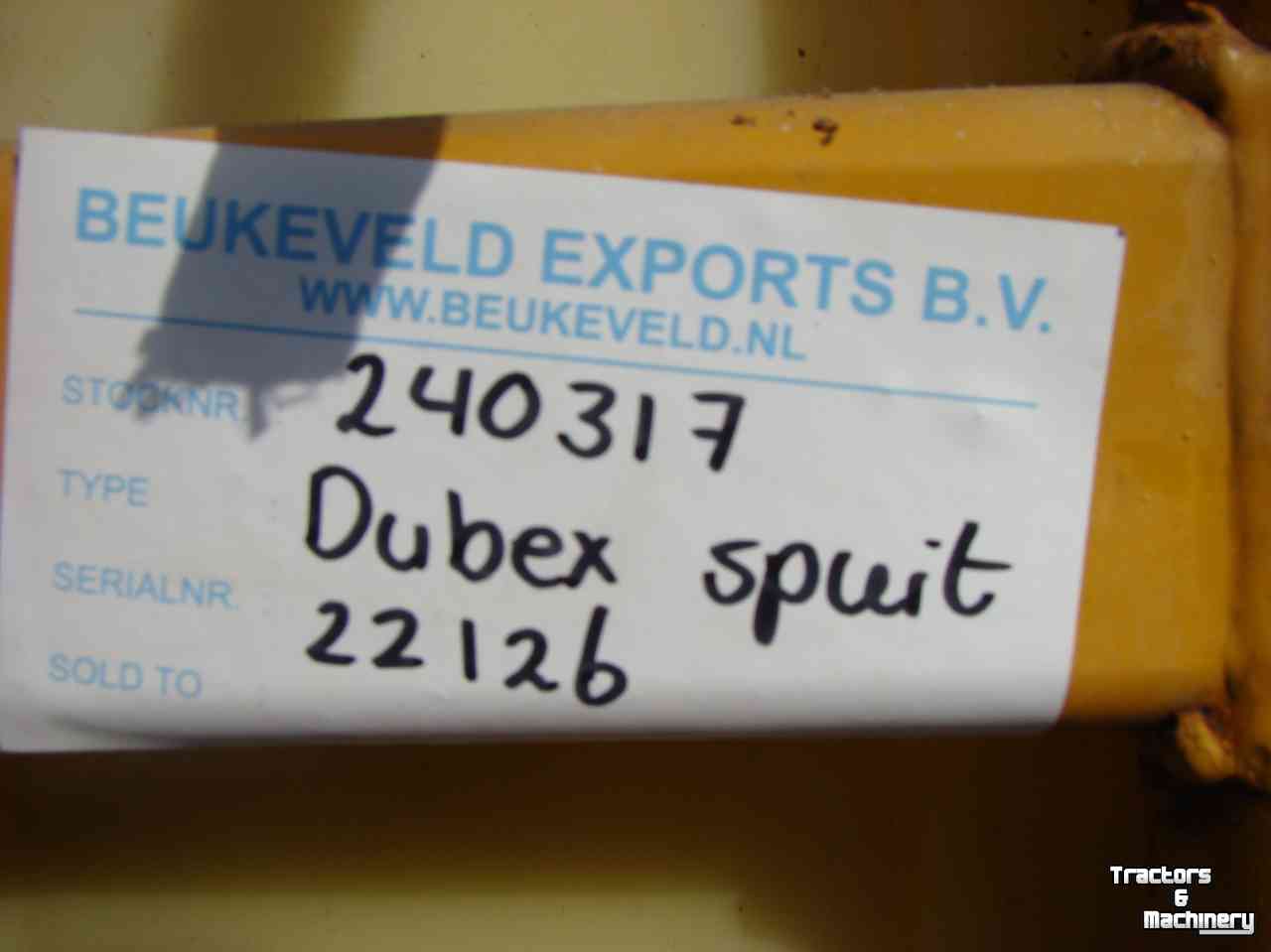 Feldspritze Dubex M2