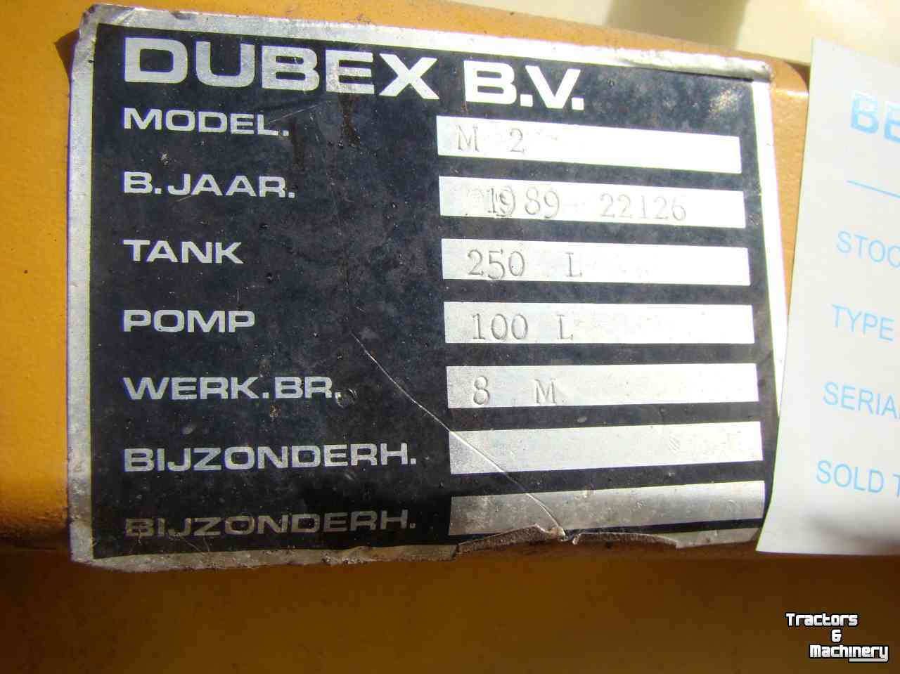 Feldspritze Dubex M2