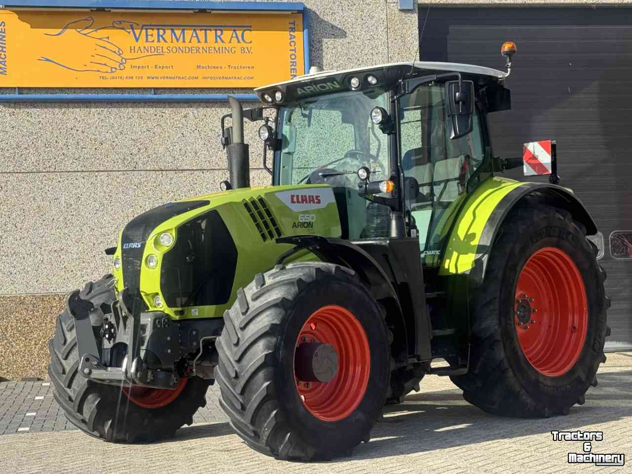 Schlepper / Traktor Claas Arion 650 C-Matic vario Stage V Fronthef Lucht GPS 3167u