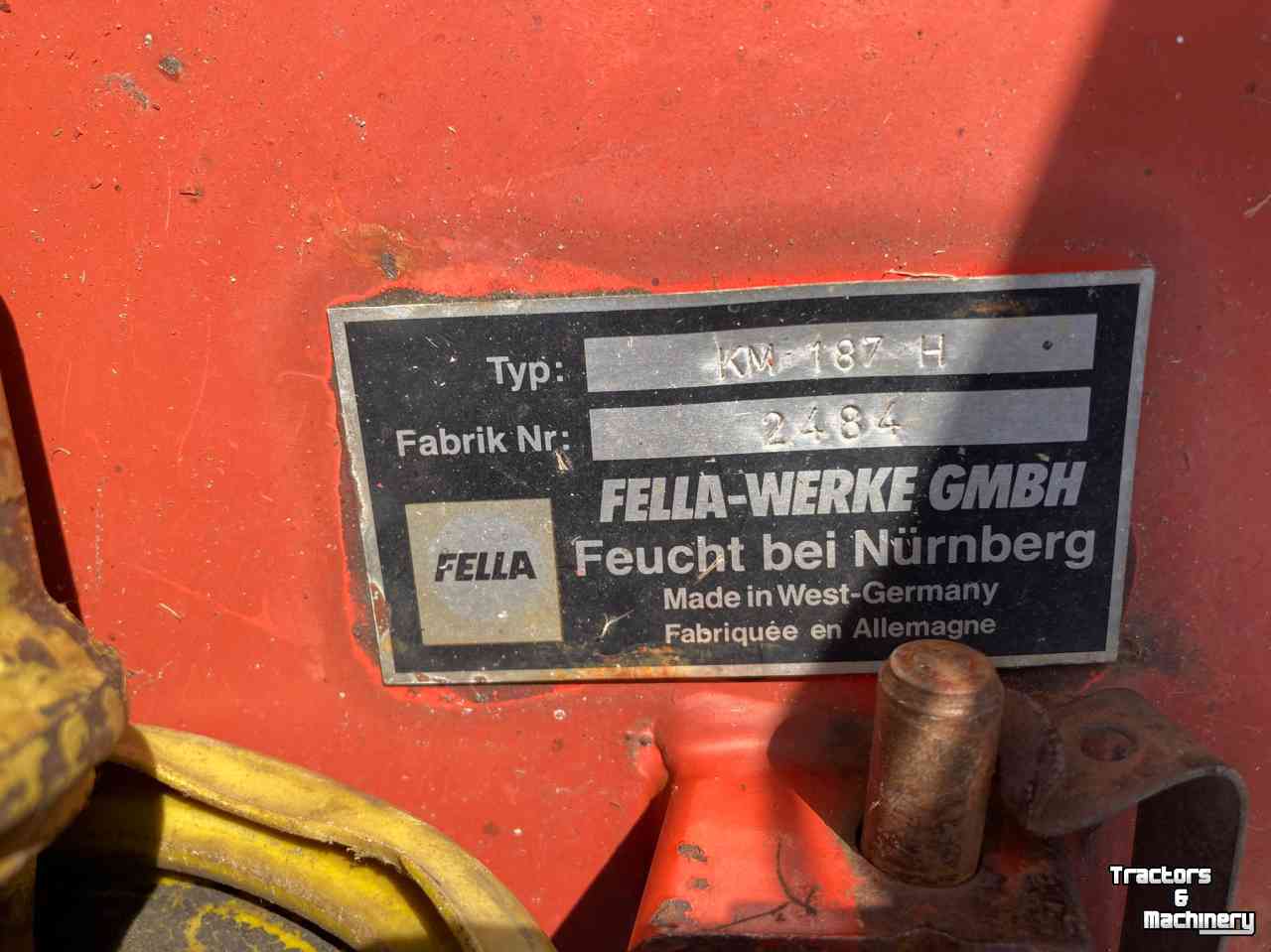 Mähwerk Fella KM187-H