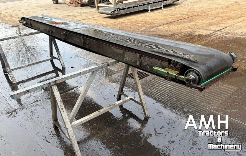 Förderband  4960X490 Trogband, Troughed belt conveyor, Muldenbandförderer
