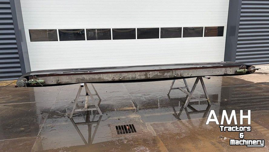 Förderband  4960X490 Trogband, Troughed belt conveyor, Muldenbandförderer