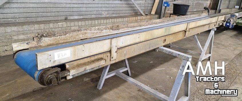 Förderband  4200X370 TRANSPORTBAND VLAKKE BAND FLAT BELT CONVEYOR BELT FLACHBAND FÖRDERBAND