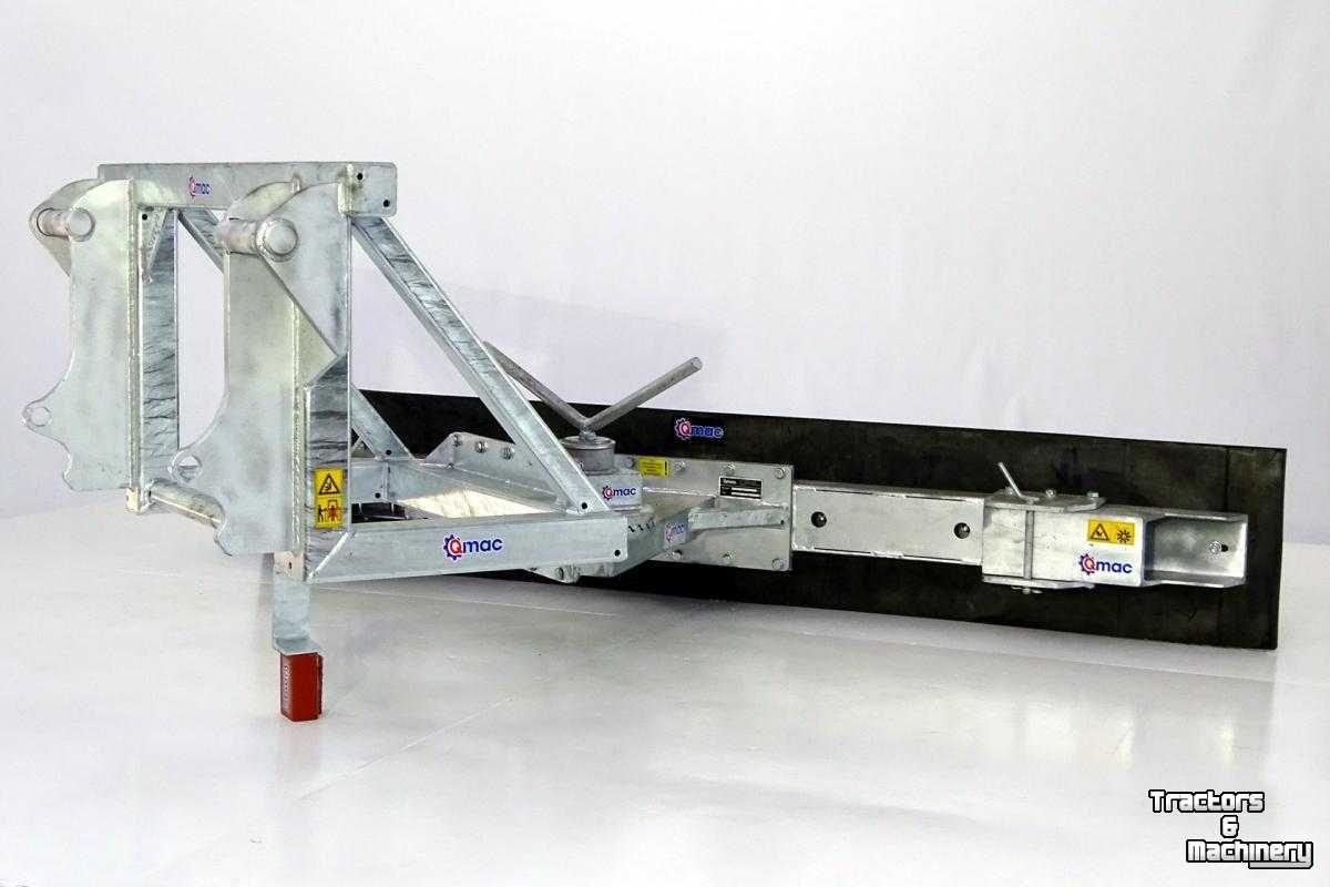 Futterschieber Qmac Modulo rubber voerschuif schuifbalk aanbouw Mailleux