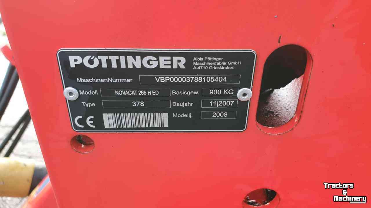 Mähwerk Pottinger Novacat 265 H ED