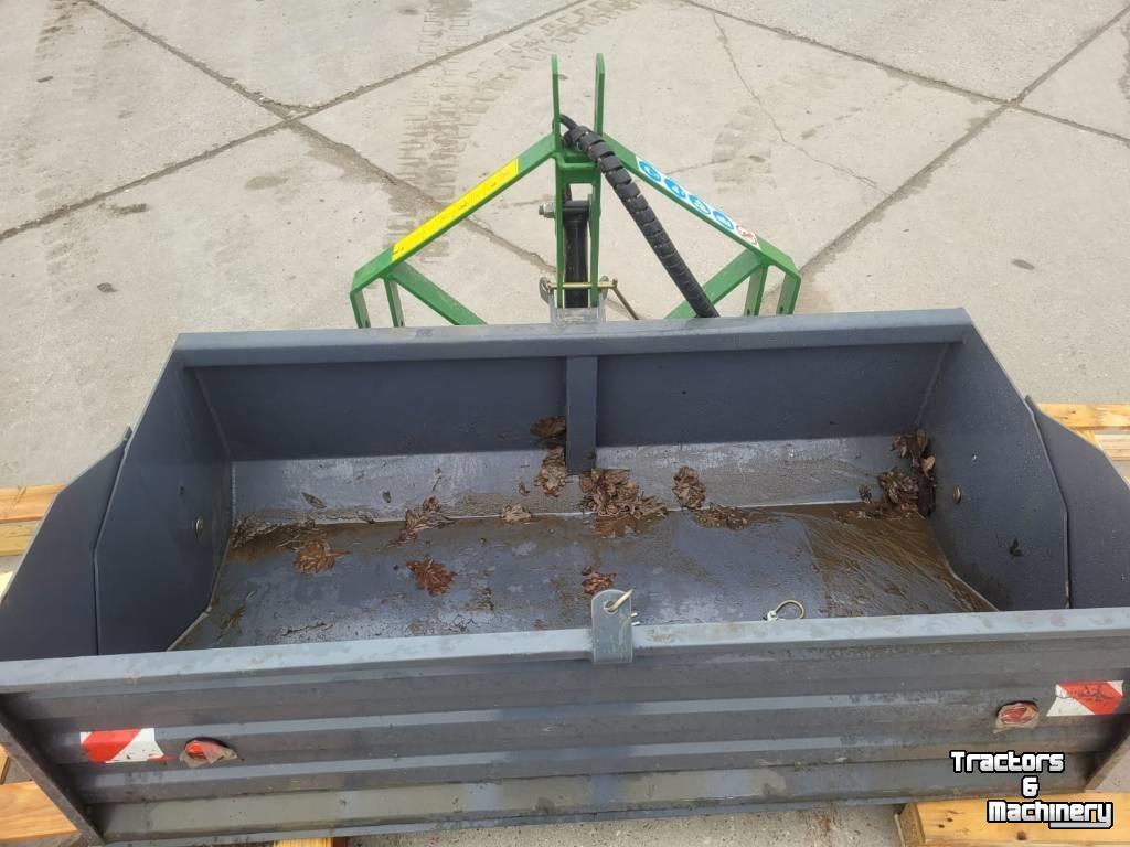 Traktor Abkippbehälter Kraffter PRH 160