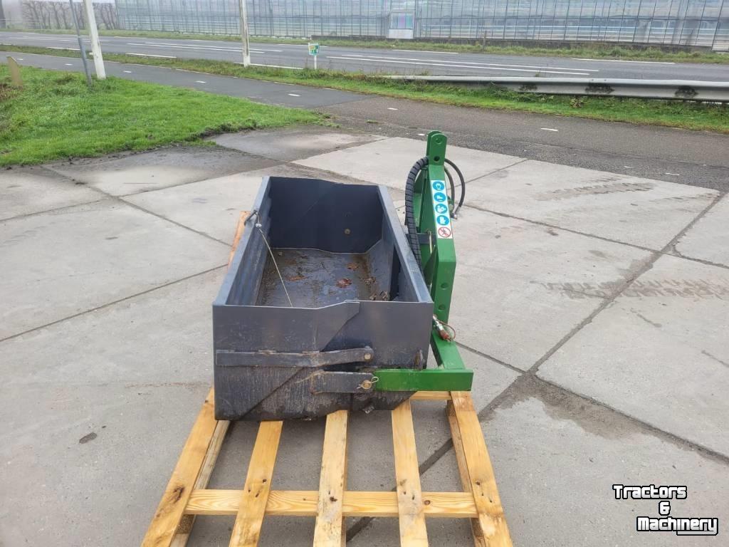 Traktor Abkippbehälter Kraffter PRH 160