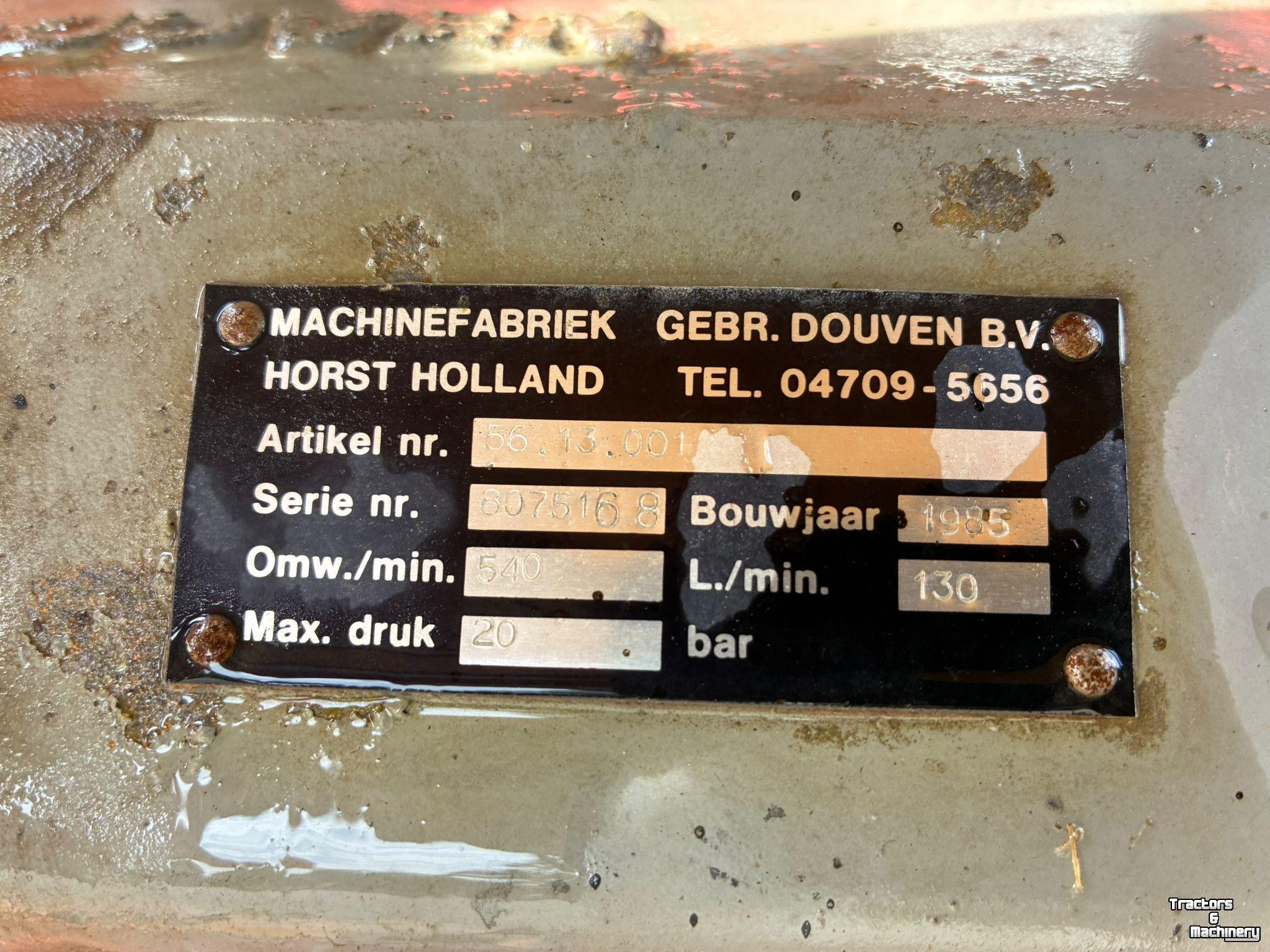 Feldspritze Douven Gedragen veldspuit
